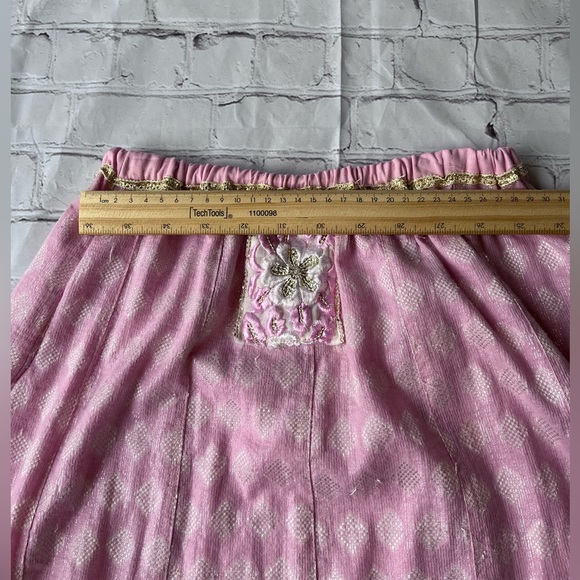 Girls Summer Rose Lehenga Choli with Dupatta 5/6 - Picture 8 of 11